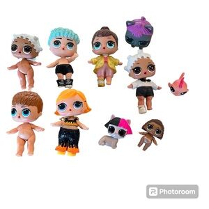 L.O.L Dolls Surprise Set 10 Pieces